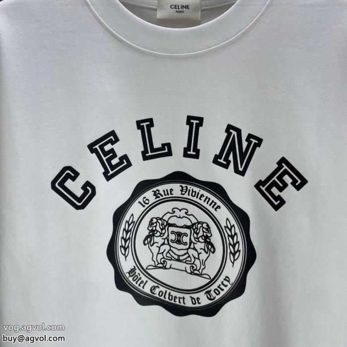 激安 通販 専門半袖TシャツCELINE格安SALEより格上げして_0_2
