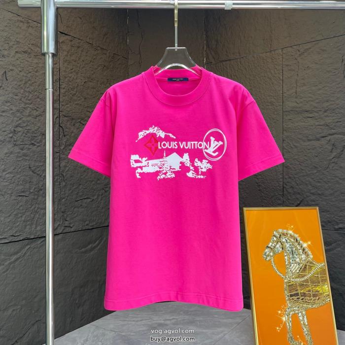 半袖Tシャツ高品質爆発的人気オシャレ度がアップルイ ヴィトンブランド コピー 安心_0_3
