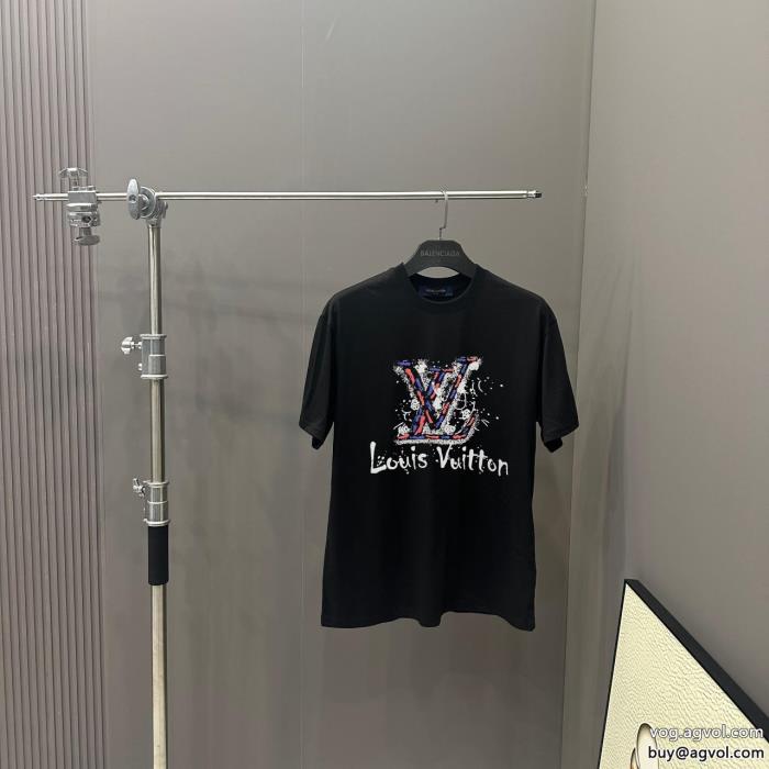 スーパー ブランド コピー最新で完売確実話題のアイテム半袖TシャツLOUIS VUITTON_0_3