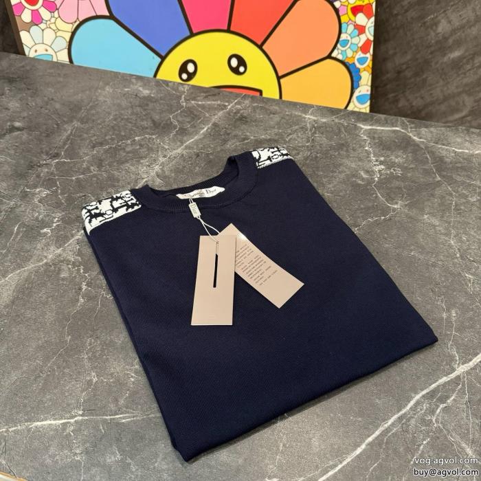 偽物 ブランド 激安半袖Tシャツスタイルを綺麗に軽やかな素材感DIOR_0_1