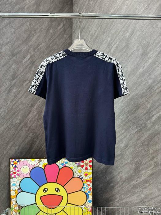 偽物 ブランド 激安半袖Tシャツスタイルを綺麗に軽やかな素材感DIOR_0_2
