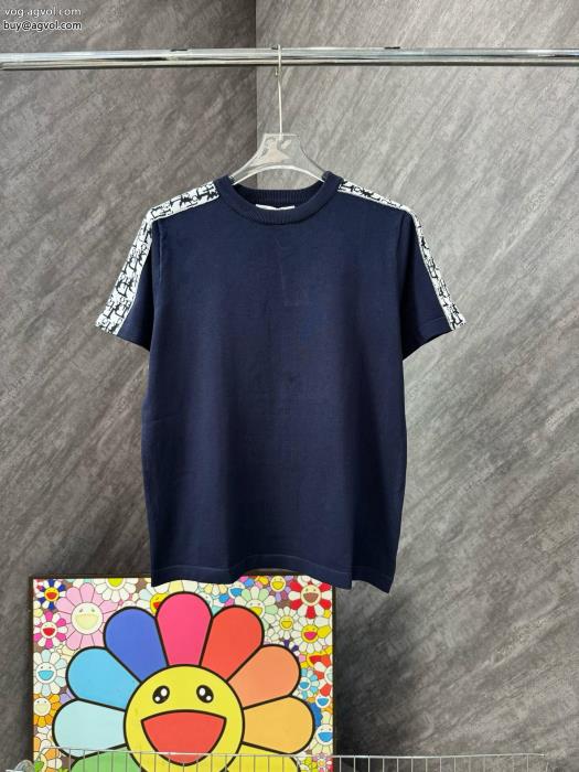 偽物 ブランド 激安半袖Tシャツスタイルを綺麗に軽やかな素材感DIOR_0_3