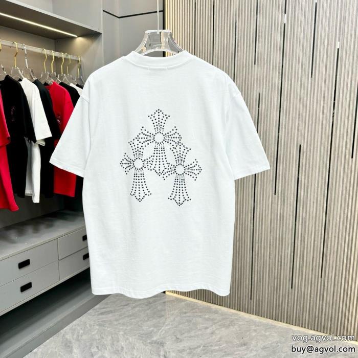 クロムハーツ存在感大冬っぽさ新作アイテム激安 ブランド 通販半袖Tシャツ_0_1