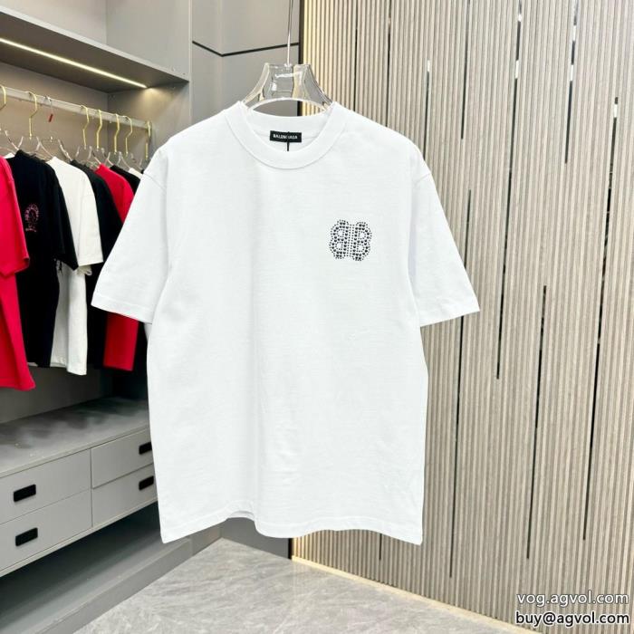 ブランド コピー 通販半袖Tシャツbalenciagaカジュアルの定番通勤の定番_0_1