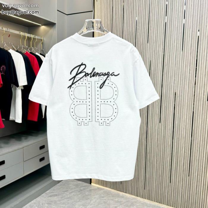 ブランド コピー 通販半袖Tシャツbalenciagaカジュアルの定番通勤の定番_0_2