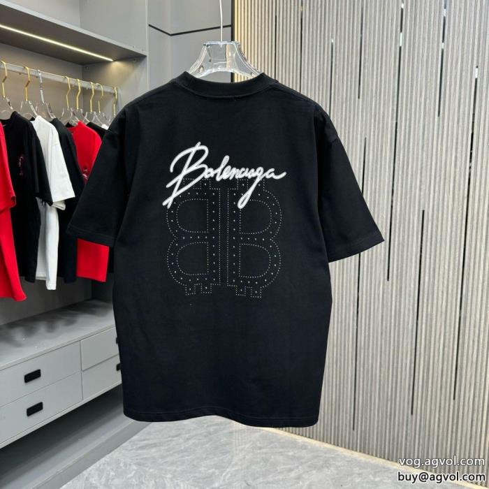 ブランド コピー 通販半袖Tシャツbalenciagaカジュアルの定番通勤の定番_0_3
