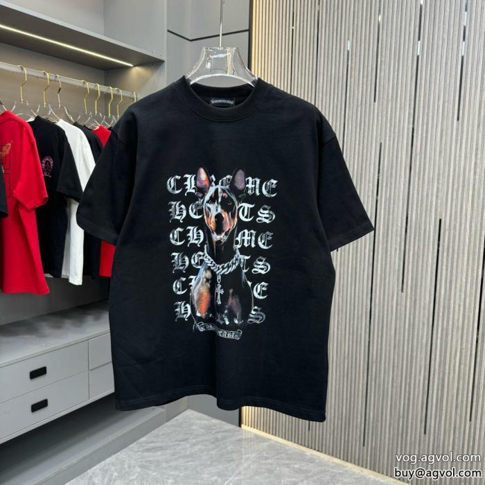 半袖Tシャツ今年のトレンドカラー海外限定CHROME HEARTSコピー 通販_0_1