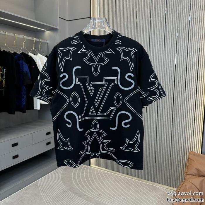 LOUIS VUITTON半袖Tシャツ定番のスタイル秋冬限定秋冬2025年の最新アイテム偽物 ブランド_0_0