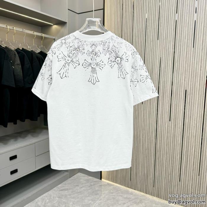 クロムハーツコピー 商品 通販円高還元Sale冬の最旬スタイルを楽しい半袖Tシャツ_0_1