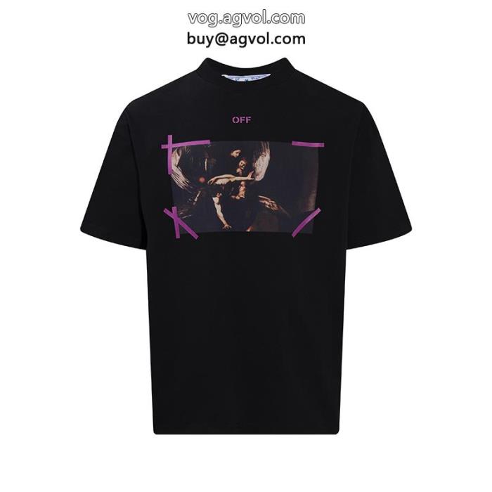 半袖Tシャツスーパー コピー 通販Off-White憧れの23新作使い勝手の良い_0_3
