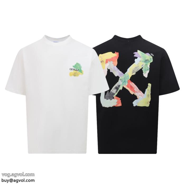 偽物 ブランドOff-White人気沸騰中！おしゃれ新品SS23残り僅半袖Tシャツ_0_1