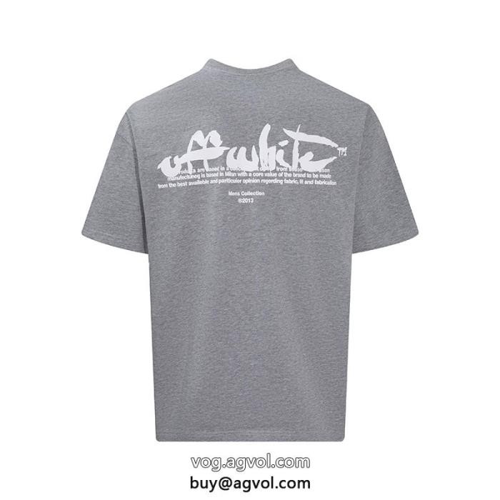 Off-Whiteブランド レプリカ抜け感や着心地重視期間限定セール半袖Tシャツ_0_0