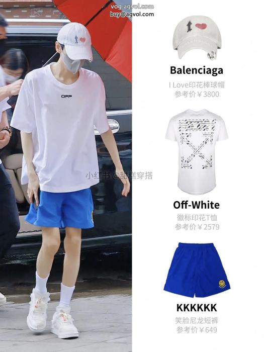 半袖Tシャツ2022/23秋冬新作速達発送ブランド 通販Off-White_0_1