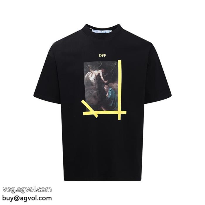 スーパー コピー 安心 23新作セール見つけてほしい一品半袖TシャツOff-White_0_2