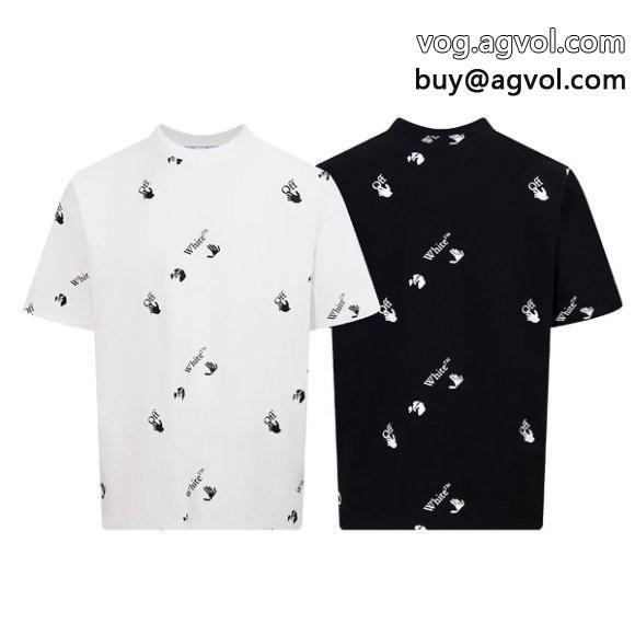 コピー 商品 通販快適な着心地冬に必須の定番アイテムOff-White半袖Tシャツ_0_5