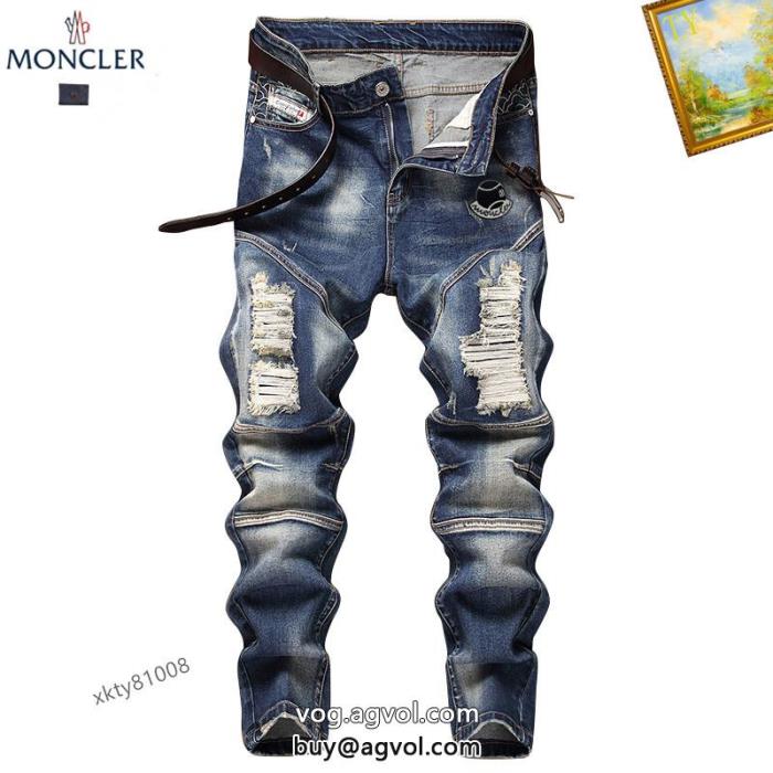 秋冬で人気の限定新作完売必須コピー 通販MONCLERジーンズ_0_1