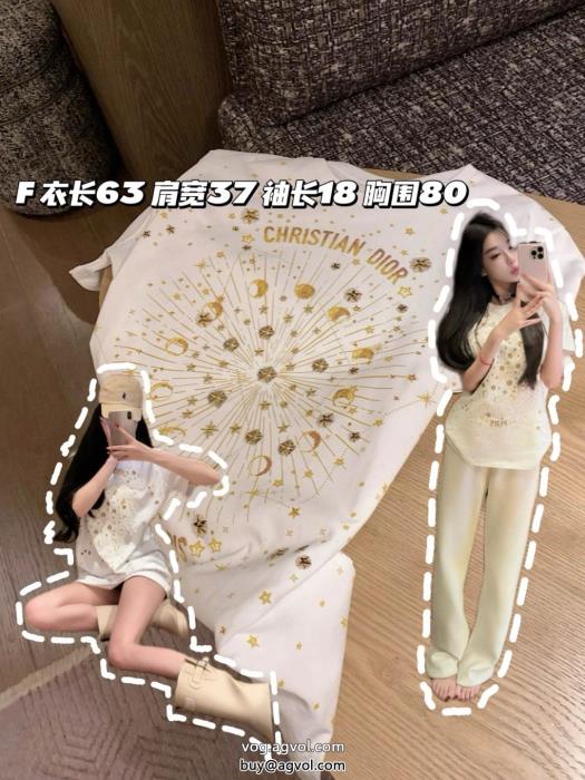 秋冬の爽やかなスタイル魅力的なポイント半袖Tシャツ激安 通販 専門DIOR_0_1