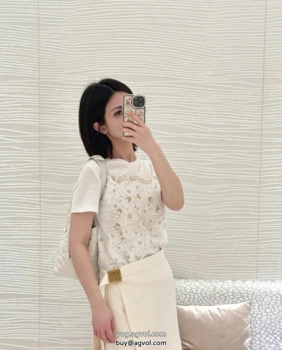 秋冬の爽やかなスタイル魅力的なポイント半袖Tシャツ激安 通販 専門DIOR_0_3