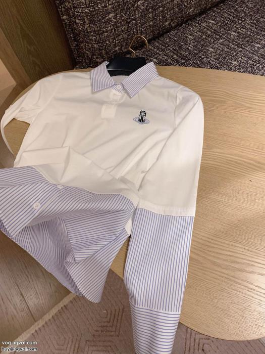 通販 ブランド素敵なデザイン特に話題なの上品　即完売VIVIENNE WESTWOOD長袖シャツ_0_3