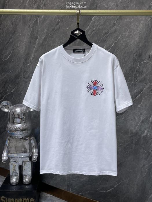 ブランド 通販 激安CHROME HEARTS半袖Tシャツ今季はファション感漂う清潔感の高い新品_0_0