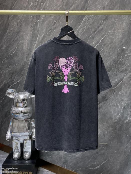ブランド 通販 激安CHROME HEARTS半袖Tシャツ今季はファション感漂う清潔感の高い新品_0_1