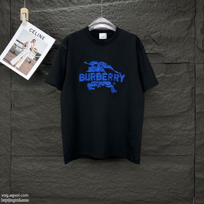 大人っぽく仕上げ最安値BURBERRY半袖Tシャツブランド コピー 優良_0_0