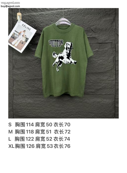 コピー 商品 通販半袖Tシャツルイ ヴィトン23SS洗練デザイン着心地のいい_0_3