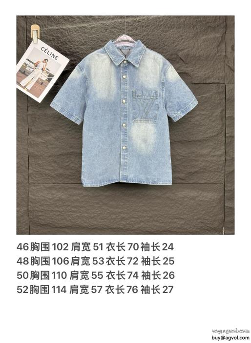 完売在庫確保人気セール100%新品ルイ ヴィトン半袖シャツ偽物 ブランド 販売_0_3