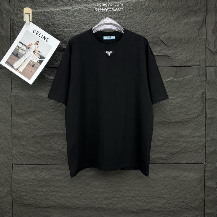 PRADA半袖Tシャツブランド フェイク圧倒的な人気今人気の秘訣_0_2
