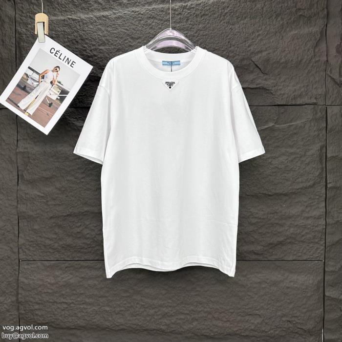 PRADA半袖Tシャツブランド フェイク圧倒的な人気今人気の秘訣_0_3