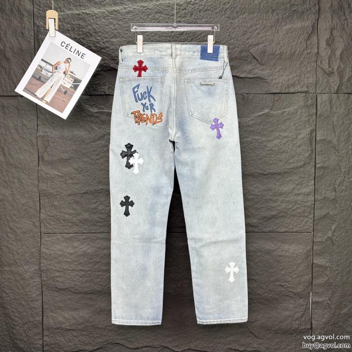 ジーンズ肌触りの良いサラりと爆発的な人気ブランド 激安 CHROME HEARTS_0_1