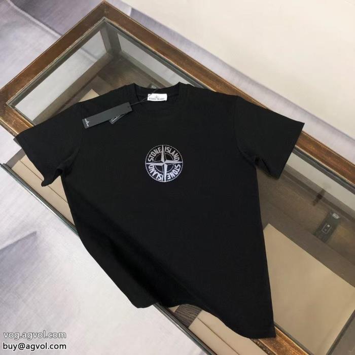 一流の憧れブランド人気新商品偽物 ブランド 激安半袖Tシャツストーンアイランド_0_1