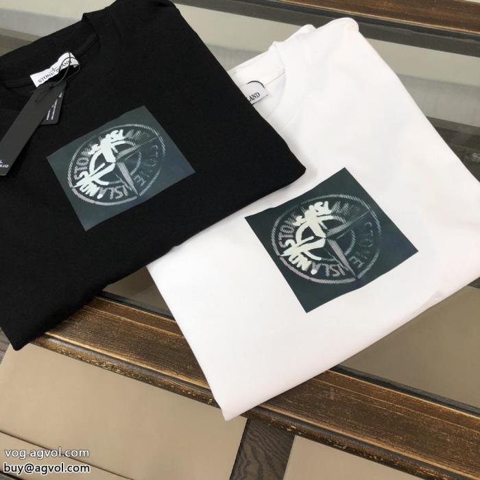 コピー 品 ブランド秋冬爽やかな新作が流行り大人っぽい印象が素敵Stone Island半袖Tシャツ_0_0