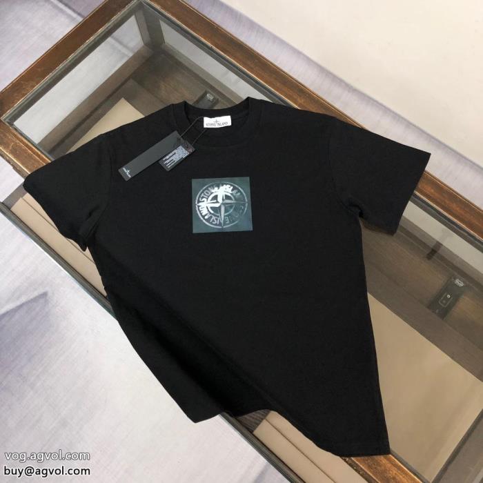 コピー 品 ブランド秋冬爽やかな新作が流行り大人っぽい印象が素敵Stone Island半袖Tシャツ_0_3