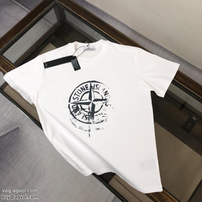 半袖Tシャツスーパー コピー ブランドStone Islandお手頃価格自分へのご褒美_0_3