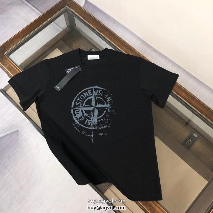 半袖Tシャツスーパー コピー ブランドStone Islandお手頃価格自分へのご褒美_0_4