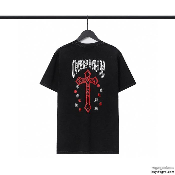 セレブ愛用23AWの最新アイテムブランド 偽物 激安半袖Tシャツクロムハーツ_0_2
