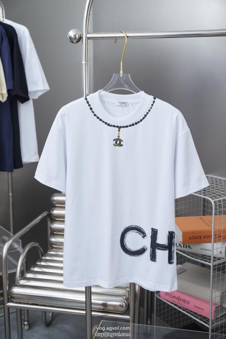 高級感のあるデザイン高級感が溢れたCHスーパー コピー 品半袖Tシャツ_0_4