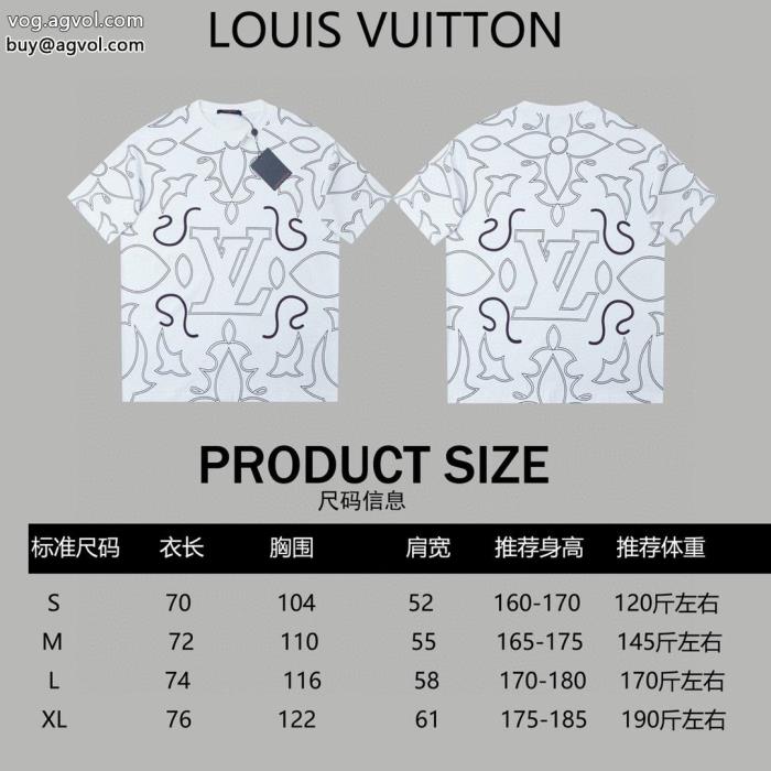 トレンドの最先端にセール早いもの勝ちLOUIS VUITTON半袖Tシャツ激安 通販 専門_0_1