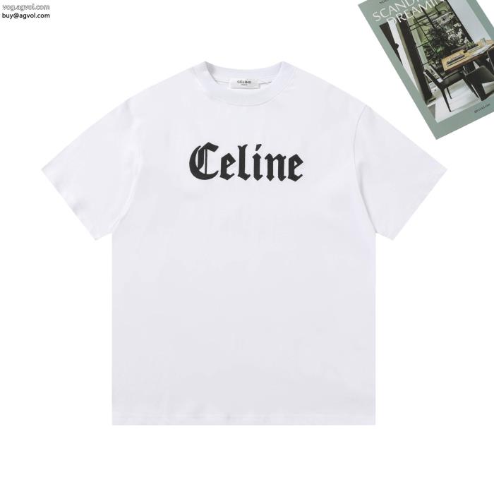 激安 ブランド 通販円高還元Sale清潔感の高い新品半袖TシャツCELINE_0_0