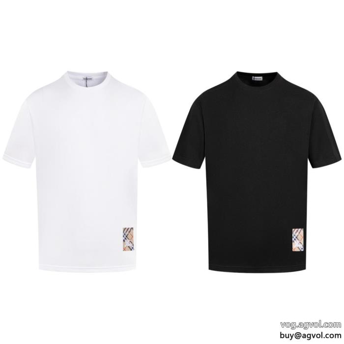 バーバリーブランド 偽物 通販半袖Tシャツ実用性は勿論スタイルアップ上品_0_1