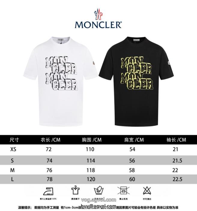 2025年新作通販在庫数限定コピー 品 ブランドモンクレール半袖Tシャツ_0_4