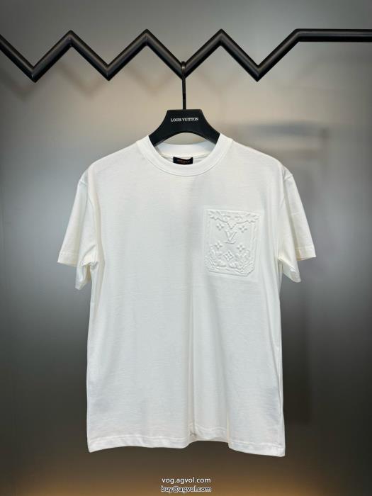 コピー ブランド 販売半袖Tシャツ大変大人気2025柔らかい色調LOUIS VUITTON_0_1