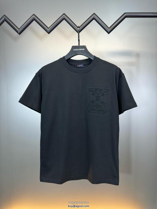 コピー ブランド 販売半袖Tシャツ大変大人気2025柔らかい色調LOUIS VUITTON_0_2