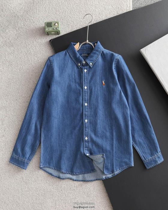 長袖シャツコピー 品 ブランドより格上げして大人っぽい印象が素敵Polo Ralph Lauren_0_1