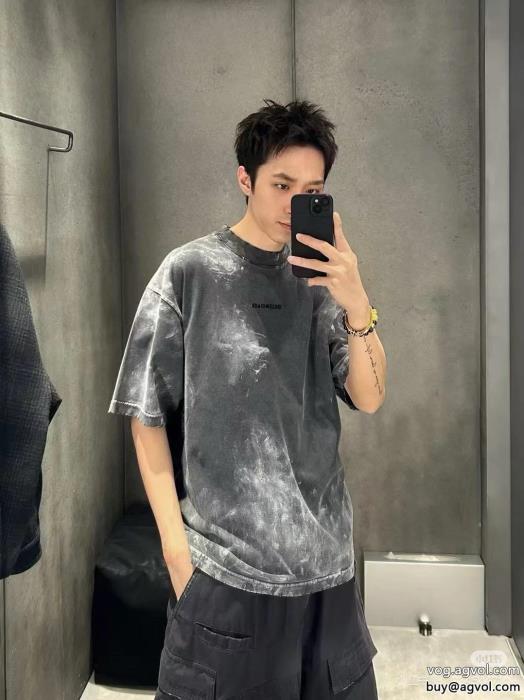 ブランド 通販balenciaga映え度MAX2025限定新作半袖Tシャツ_0_0