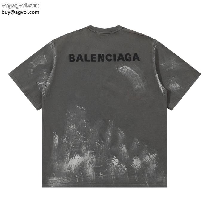 ブランド 通販balenciaga映え度MAX2025限定新作半袖Tシャツ_0_4