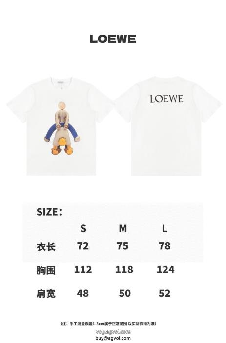 半袖TシャツLOEWEブランド コピー 激安根強い人気定番商品数量限定 VIP価格_0_3