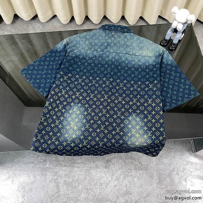 LOUIS VUITTON品のよさを感じさ流行の最前線半袖シャツコピー 商品 通販_0_3