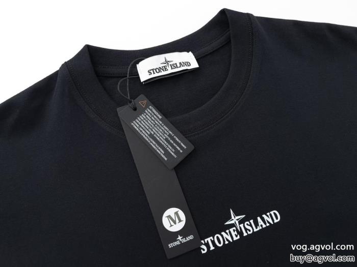 スーパー コピー 安心 Stone Island優しげな高級人気色韓国ファッション半袖Tシャツ_0_2
